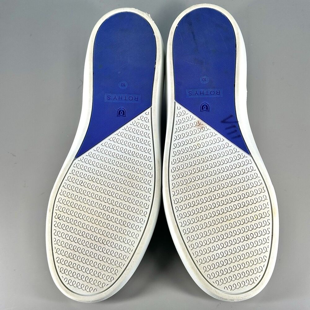 Rothy's The Original Slip On Sneaker White Loafers Womens Size 10 Shoes - Picture 11 of 16